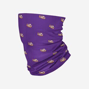 LSU Tigers Mini Print Logo Gaiter Scarf